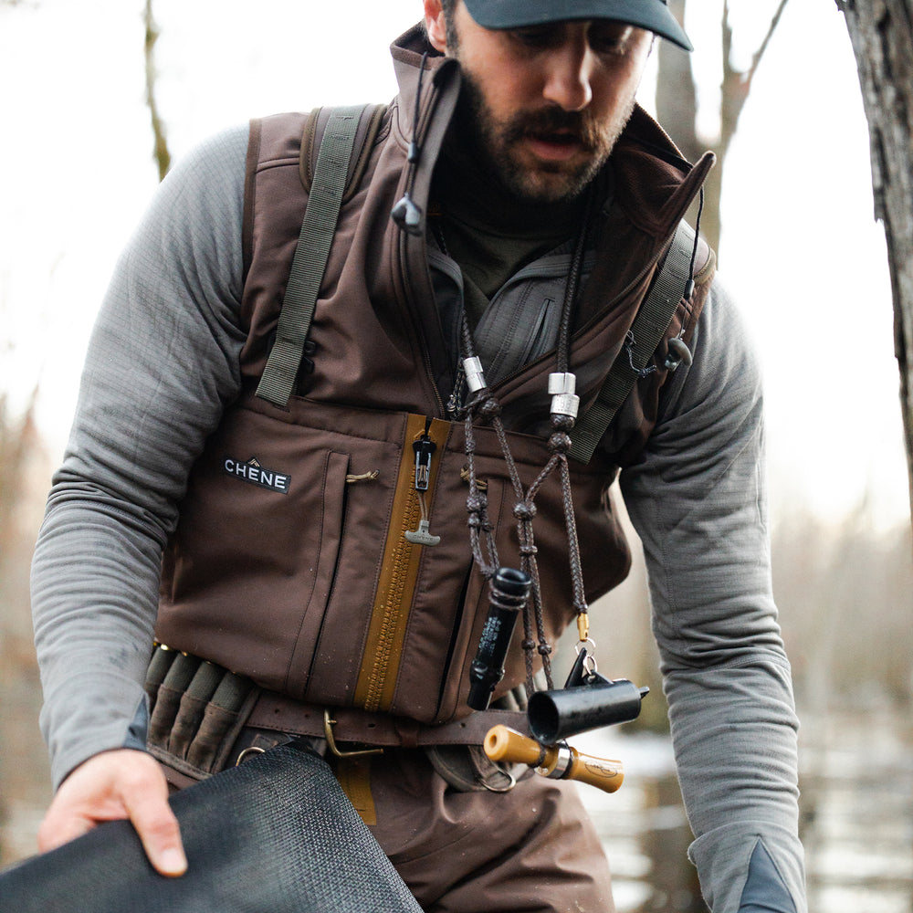 Brown Duck Hunting Waders Breathable Waders Chêne Gear®