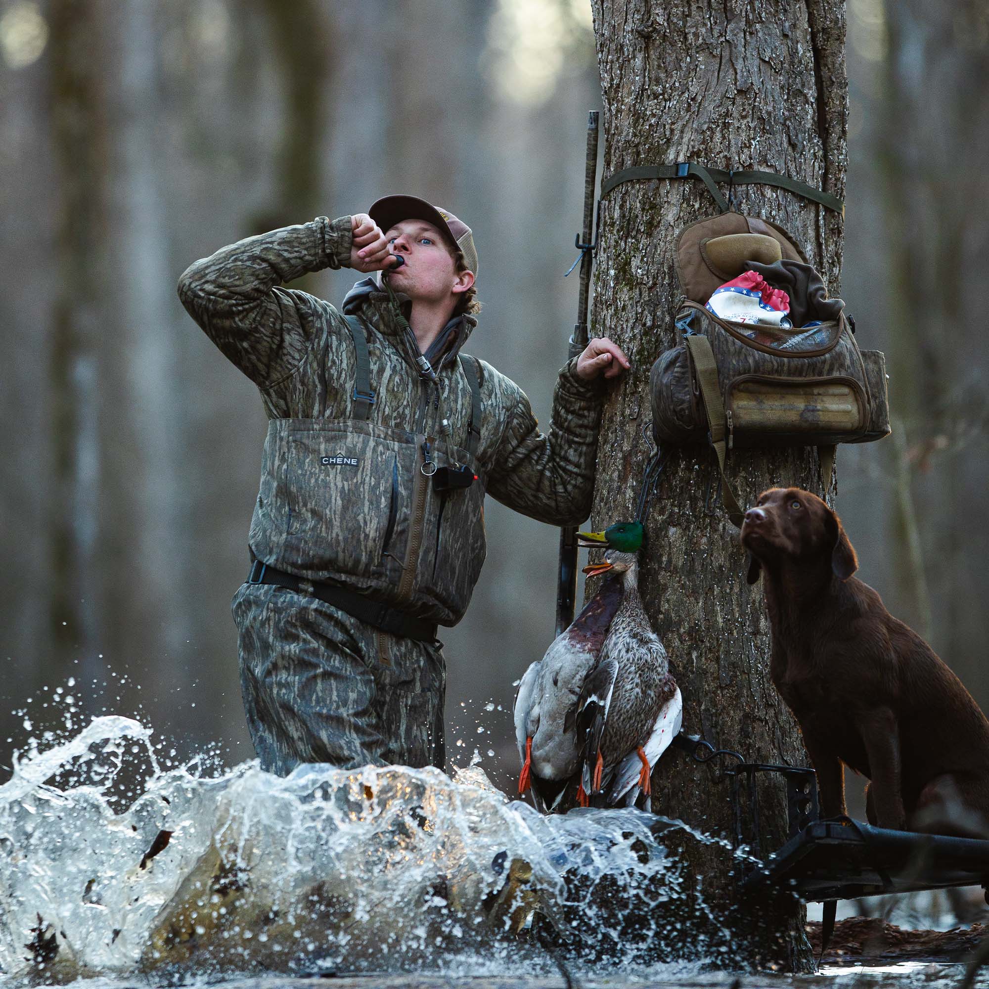 Over and Under Jacket Camo Duck Hunting Jacket Chene Gear