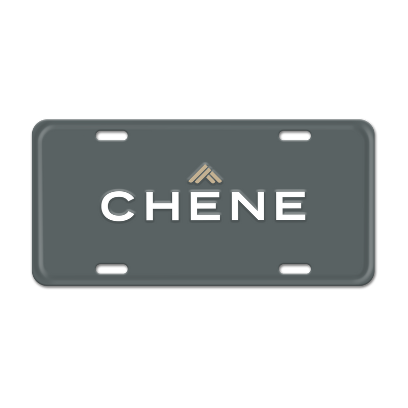 Chêne License Plate