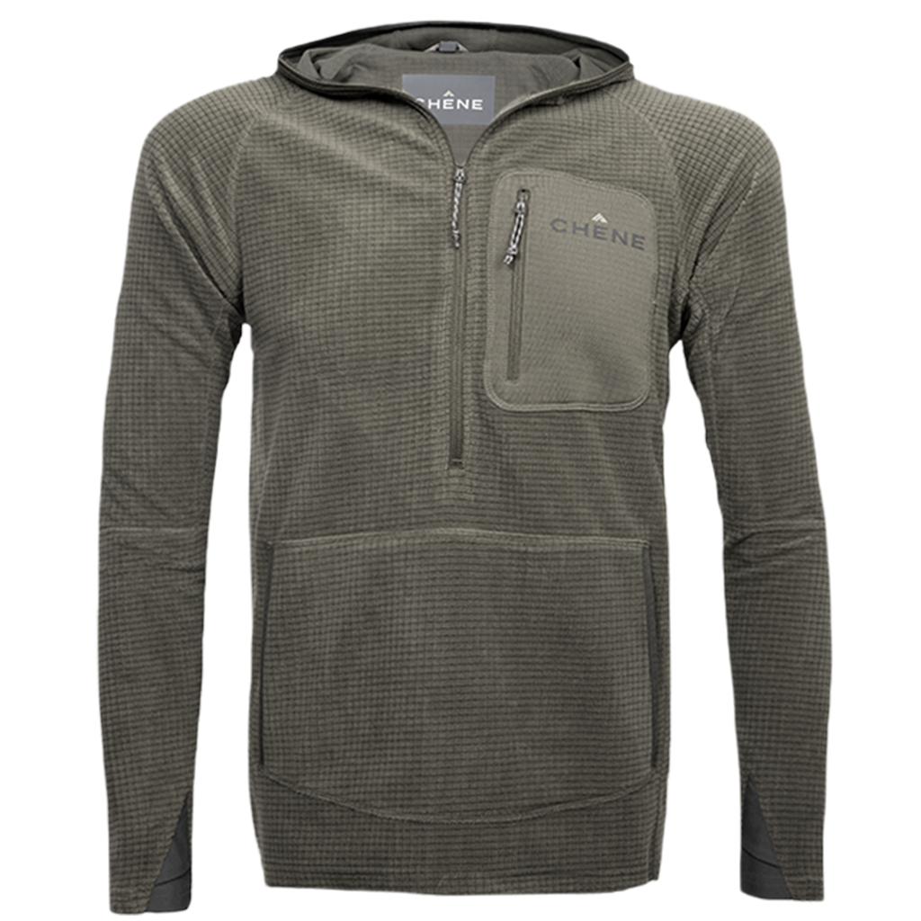 1 2 Zip With Hood Technical Hoodie Ch ne Gear